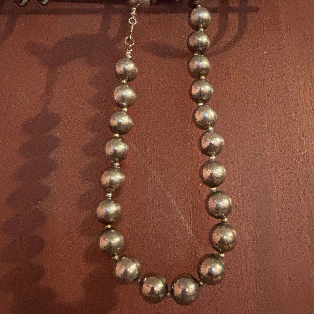 Carol Dauplaise Silver Vintage Necklace